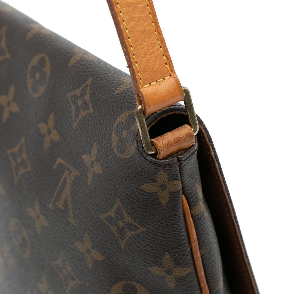 Louis Vuitton B Louis Vuitton Brown Monogram Canvas Fabric Monogram Musette Salsa Short Strap Spain