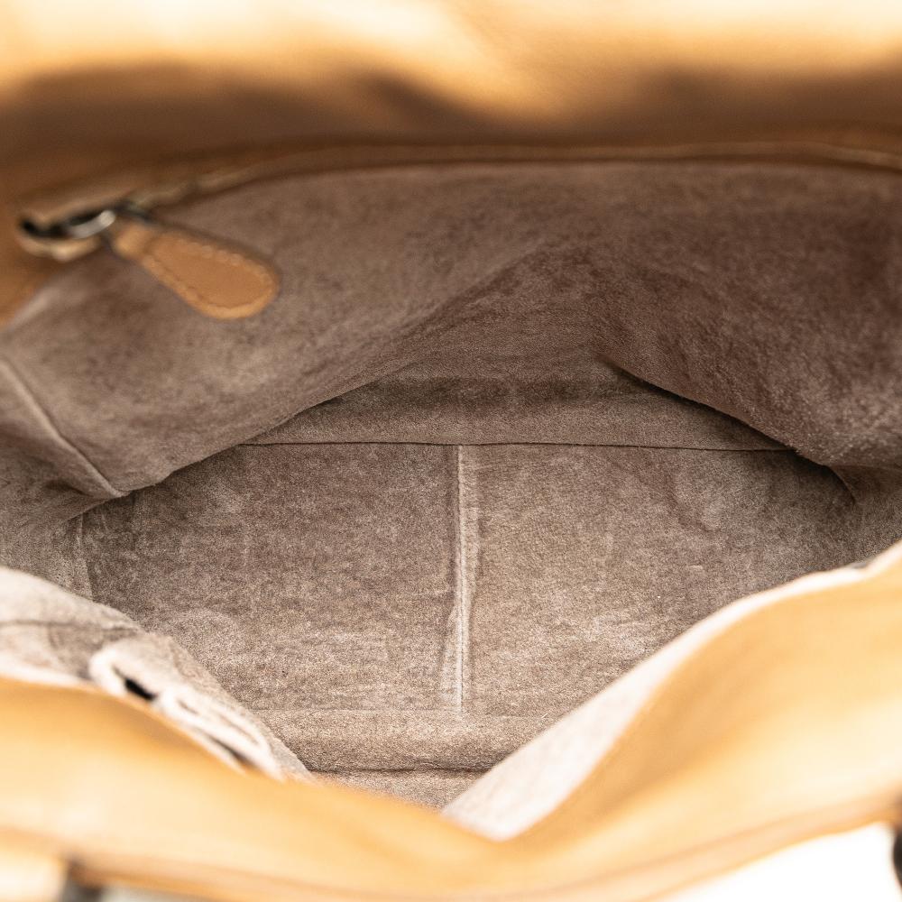 Bottega Veneta B Bottega Veneta Brown Calf Leather skin Intrecciato Paglia Tote Italy