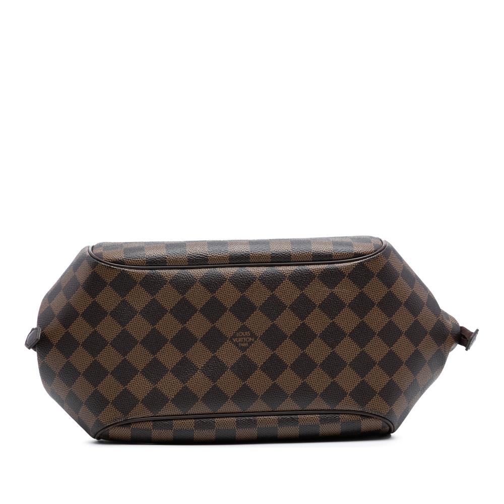Louis Vuitton B Louis Vuitton Brown Damier Canvas Fabric Damier Ebene Belem MM France