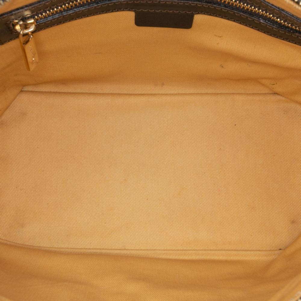 Celine B Celine Brown Canvas Fabric C Macadam Shoulder Bag Italy