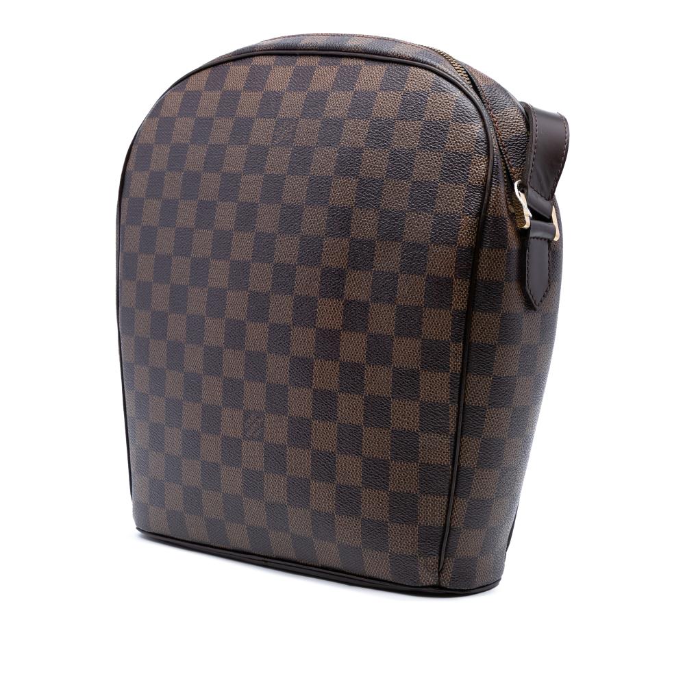 Louis Vuitton B Louis Vuitton Brown Damier Canvas Fabric Damier Ebene Ipanema GM France