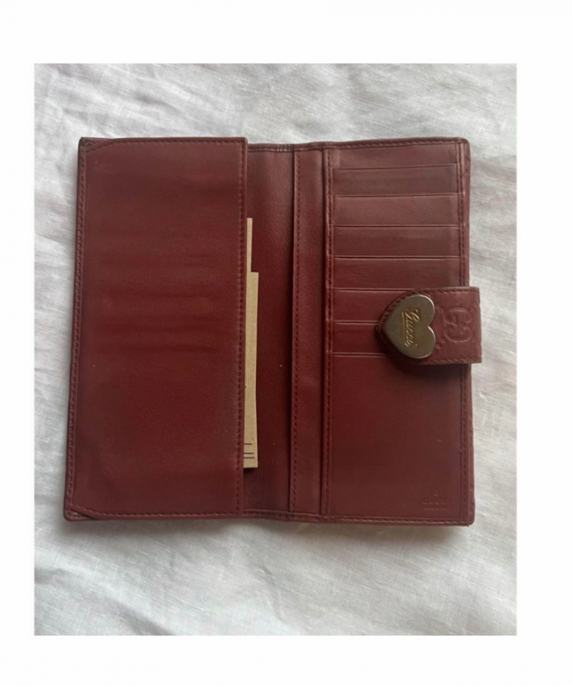 Gucci GG continental leather wallet
