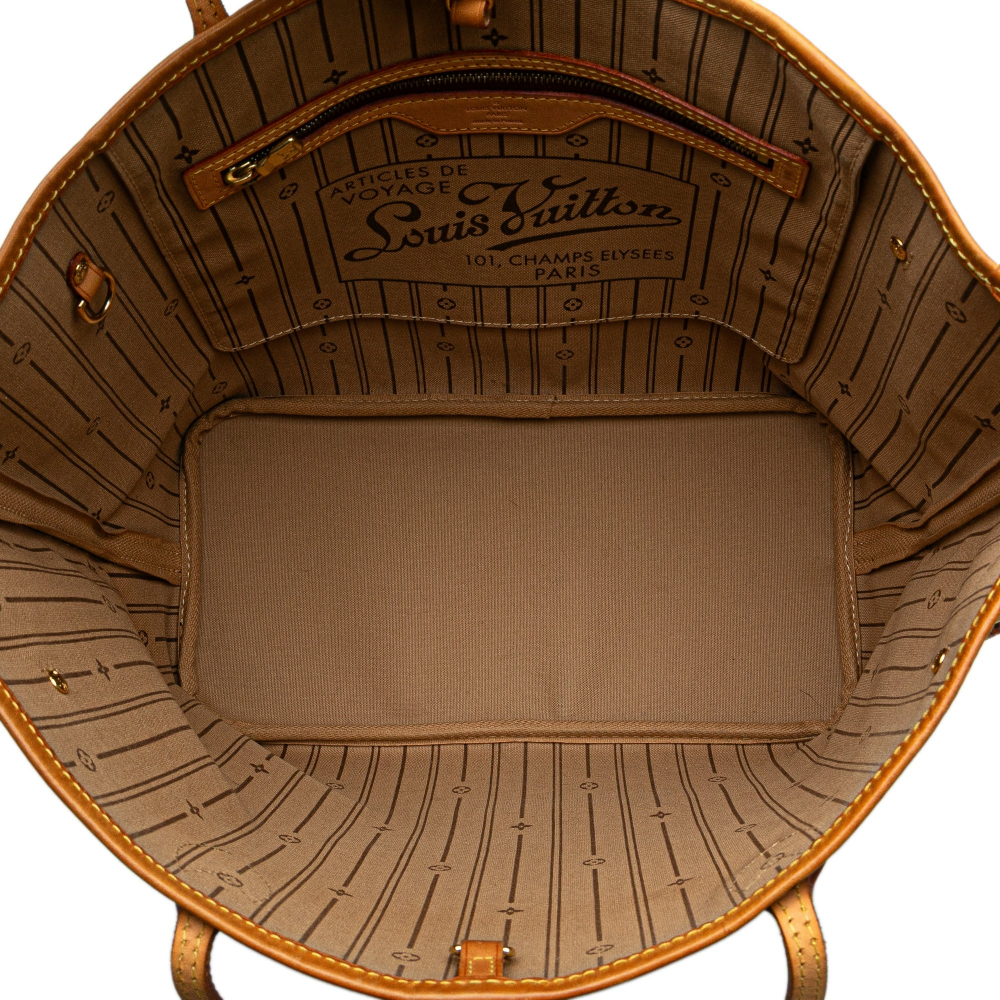 Louis Vuitton Neverfull MM Canvas Pre-2013 Shopper Shoulder Bag Monogram