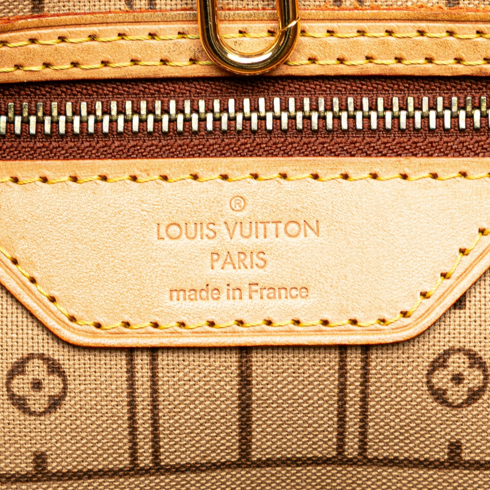 Louis Vuitton Neverfull MM Canvas Pre-2013 Shopper Shoulder Bag Monogram