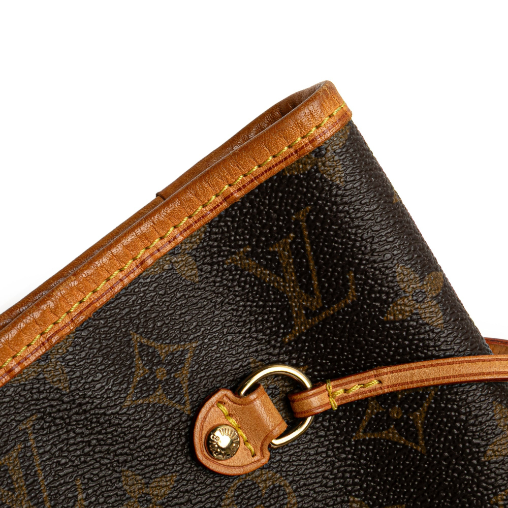 Louis Vuitton Neverfull MM Canvas Pre-2013 Shopper Shoulder Bag Monogram