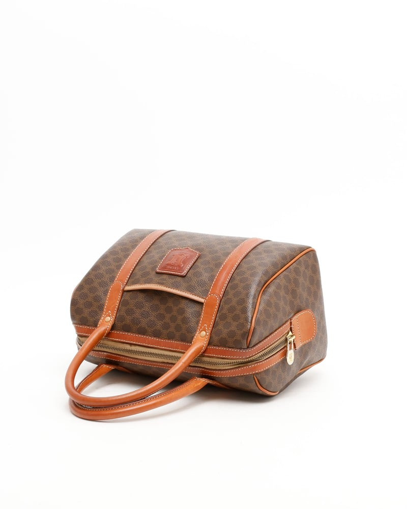 Celine Céline Macadam Boston Bag