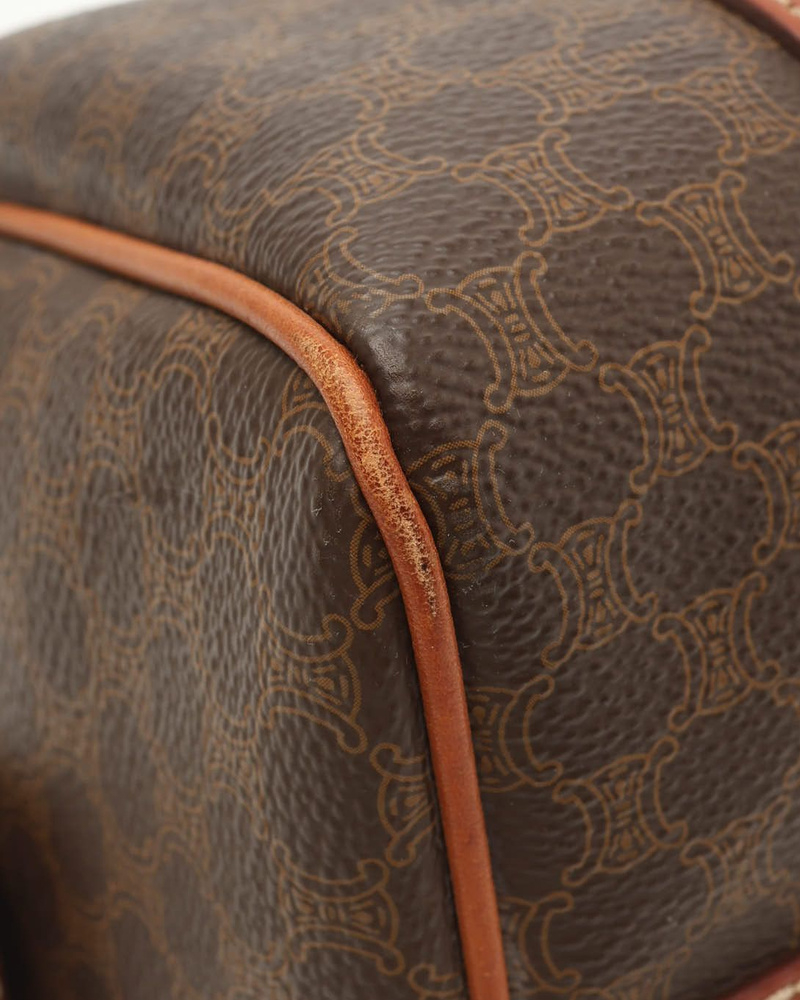 Celine Céline Macadam Boston Bag