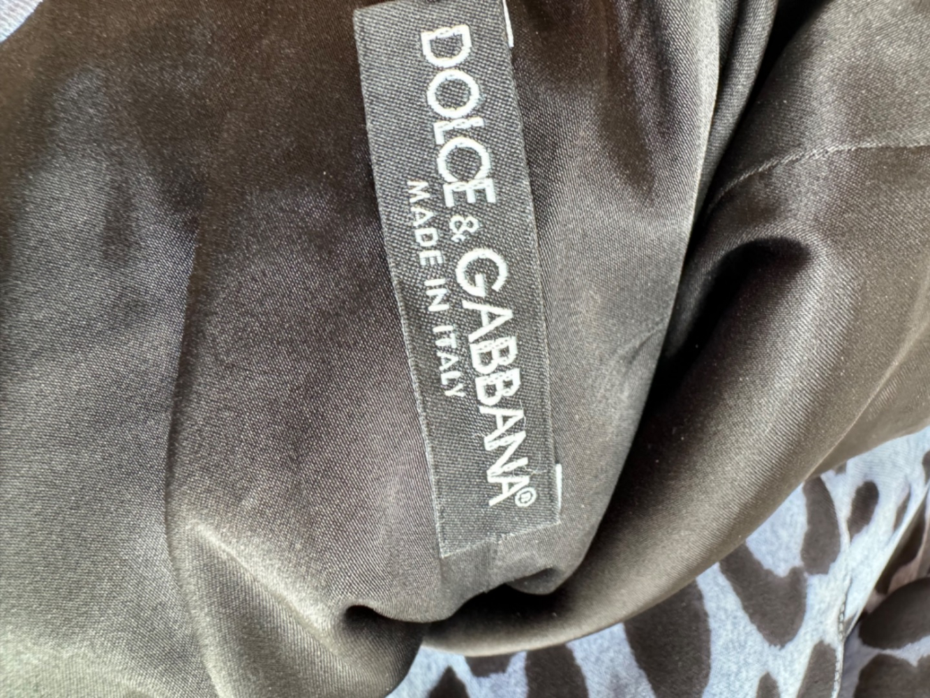 Dolce&Gabbana Wunderschönes sexy Seidenkleid