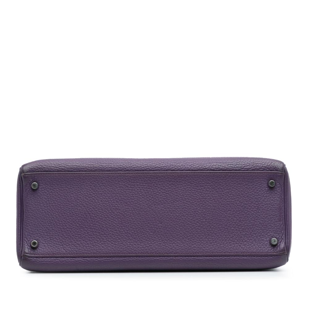 Hermès B Hermès Purple Violet Calf Leather Togo Kelly II Retourne 35 France