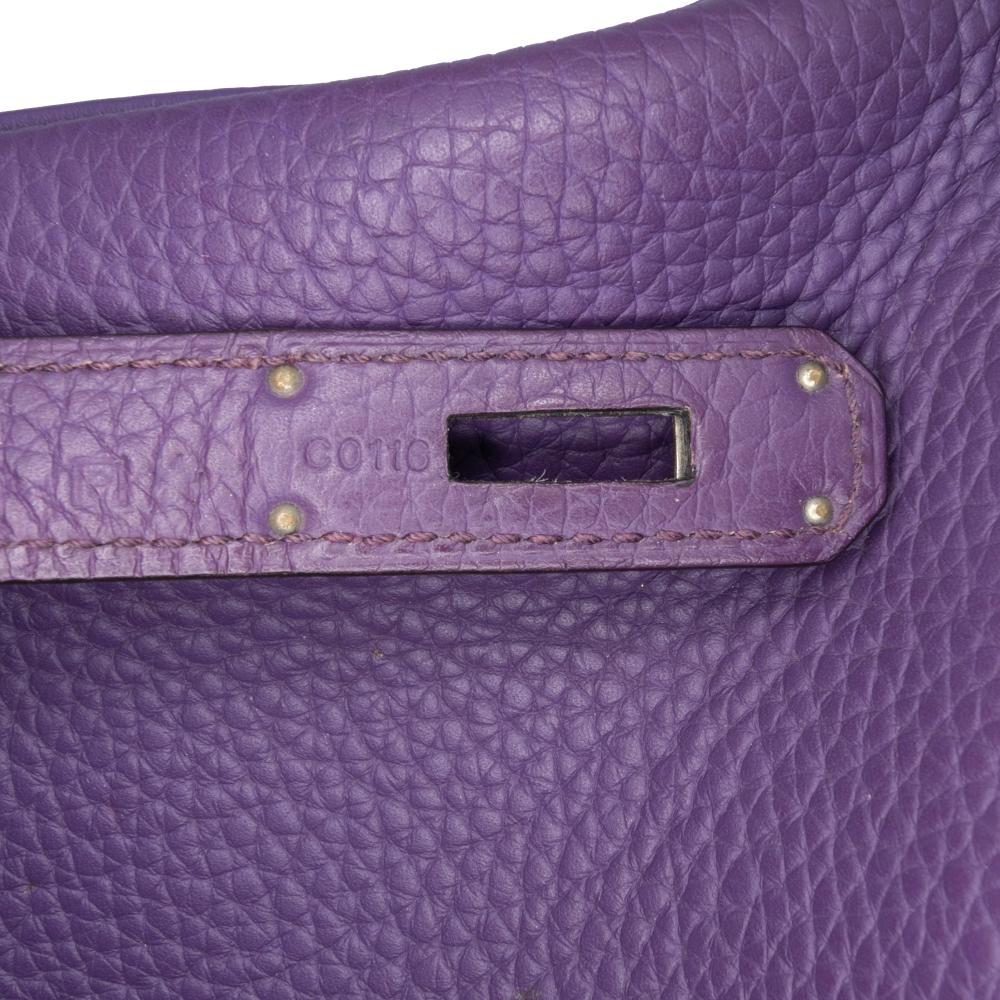 Hermès B Hermès Purple Violet Calf Leather Togo Kelly II Retourne 35 France