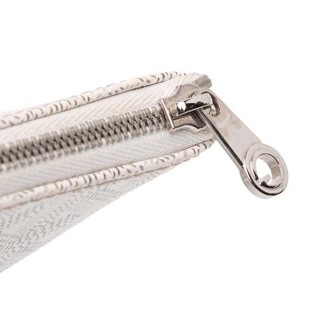 Goyard AB Goyard White Coated Canvas Fabric Goyardine Senat MM France