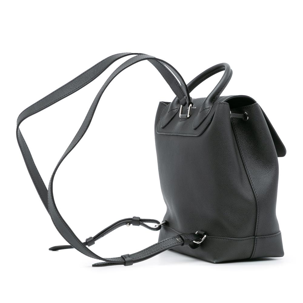 Louis Vuitton AB Louis Vuitton Black Calf Leather Taurillon Lockme Backpack France