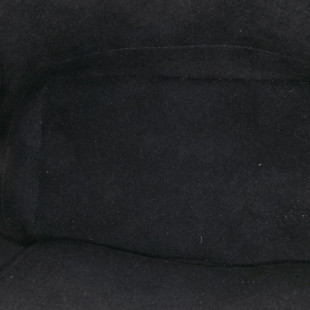 Louis Vuitton AB Louis Vuitton Black Calf Leather Taurillon Lockme Backpack France