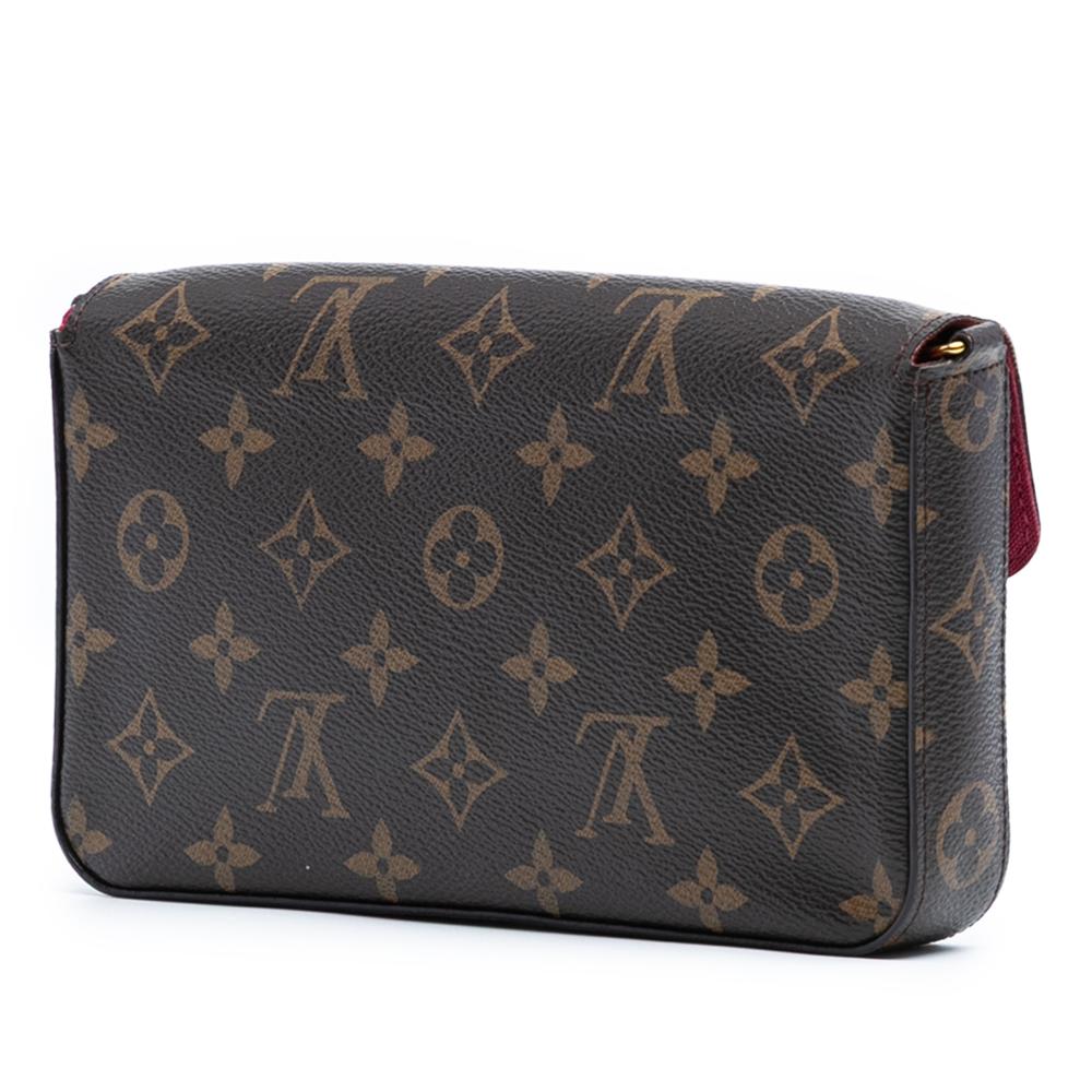Louis Vuitton B Louis Vuitton Brown Monogram Canvas Fabric Monogram Pochette Felicie Spain