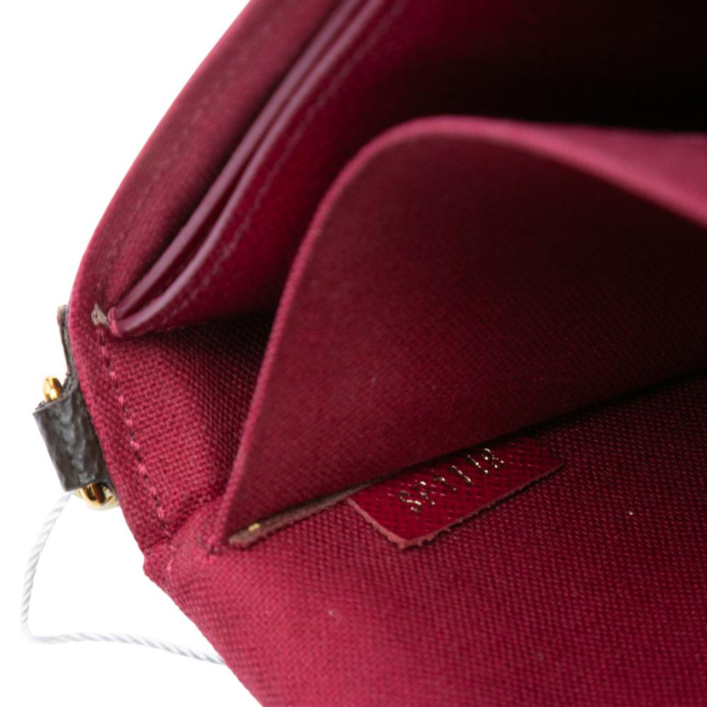 Louis Vuitton B Louis Vuitton Brown Monogram Canvas Fabric Monogram Pochette Felicie Spain