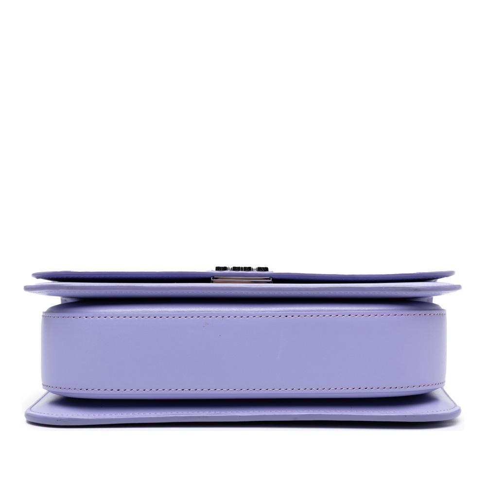 Loewe AB LOEWE Purple Calf Leather Medium Goya Crossbody Spain