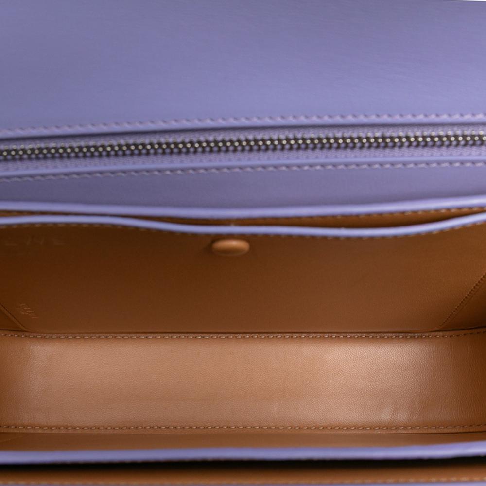 Loewe AB LOEWE Purple Calf Leather Medium Goya Crossbody Spain