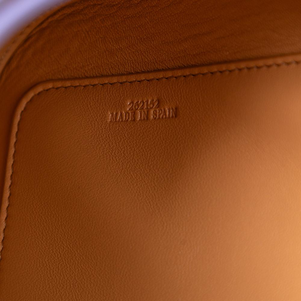 Loewe AB LOEWE Purple Calf Leather Medium Goya Crossbody Spain