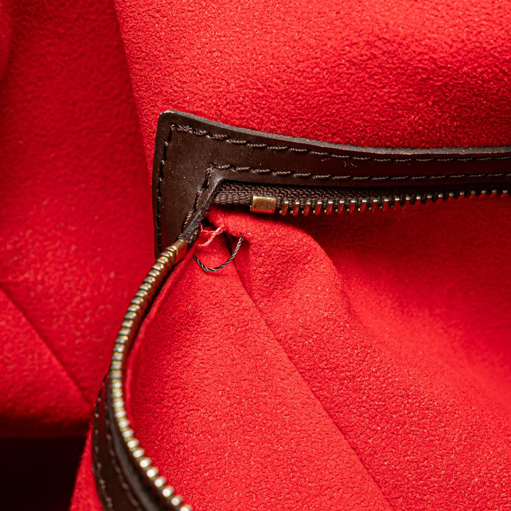 Louis Vuitton B Louis Vuitton Brown Damier Canvas Fabric Damier Ebene Hampstead MM France