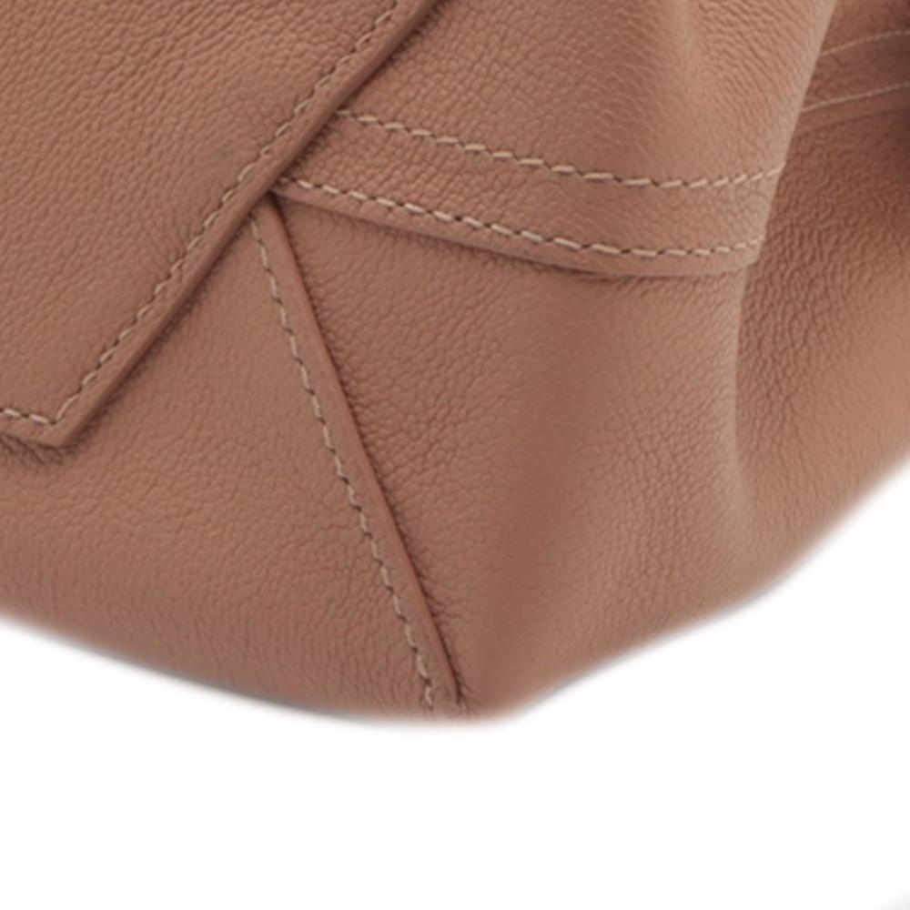 Louis Vuitton AB Louis Vuitton Brown Beige Calf Leather Monogram Very One Handle France