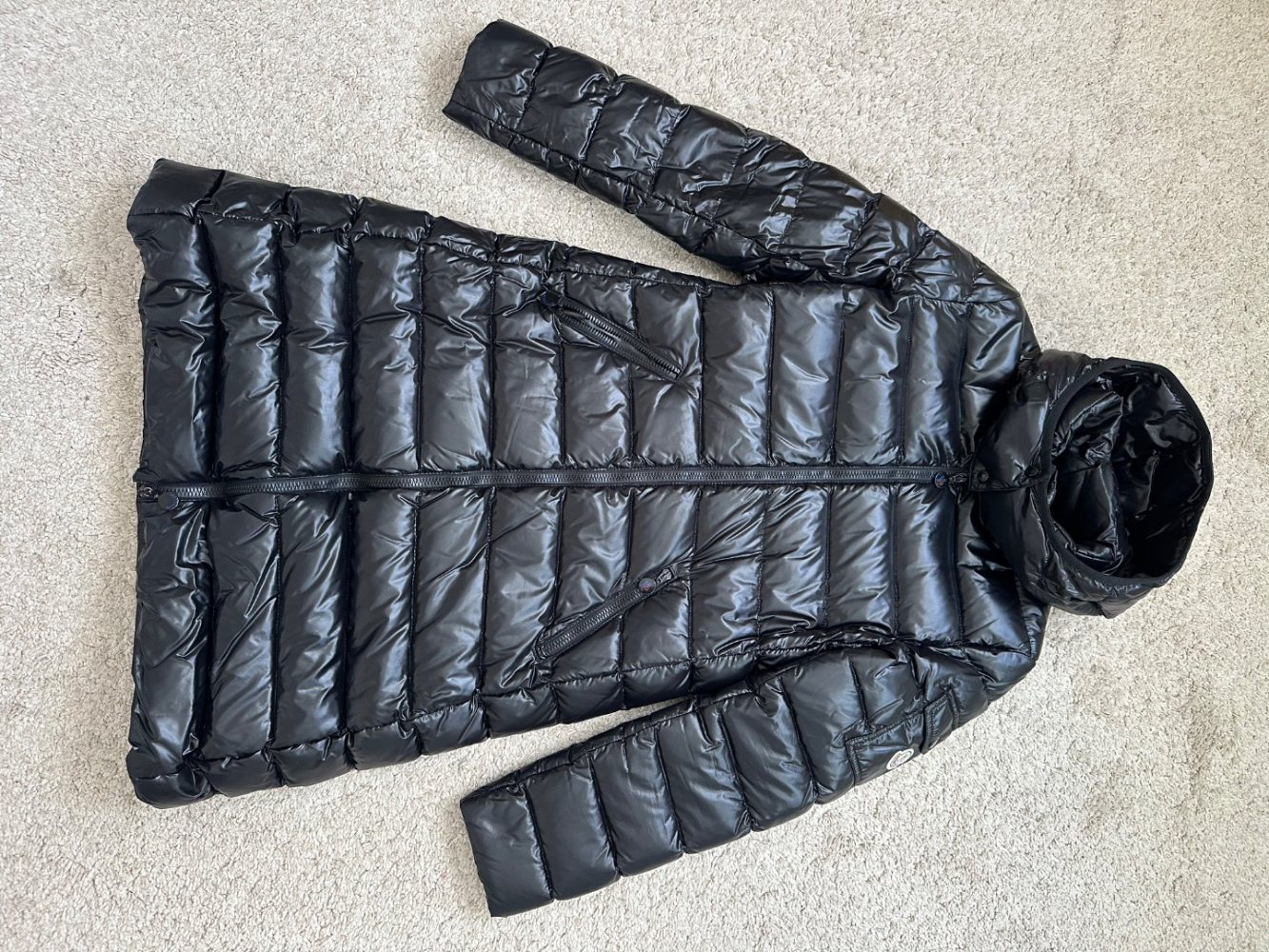 Moncler Langer Daunenmantel
