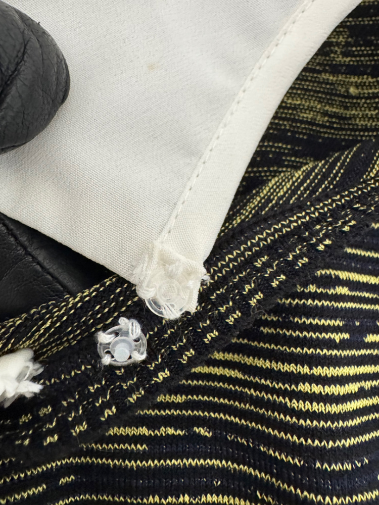 Missoni Robe à col amovible