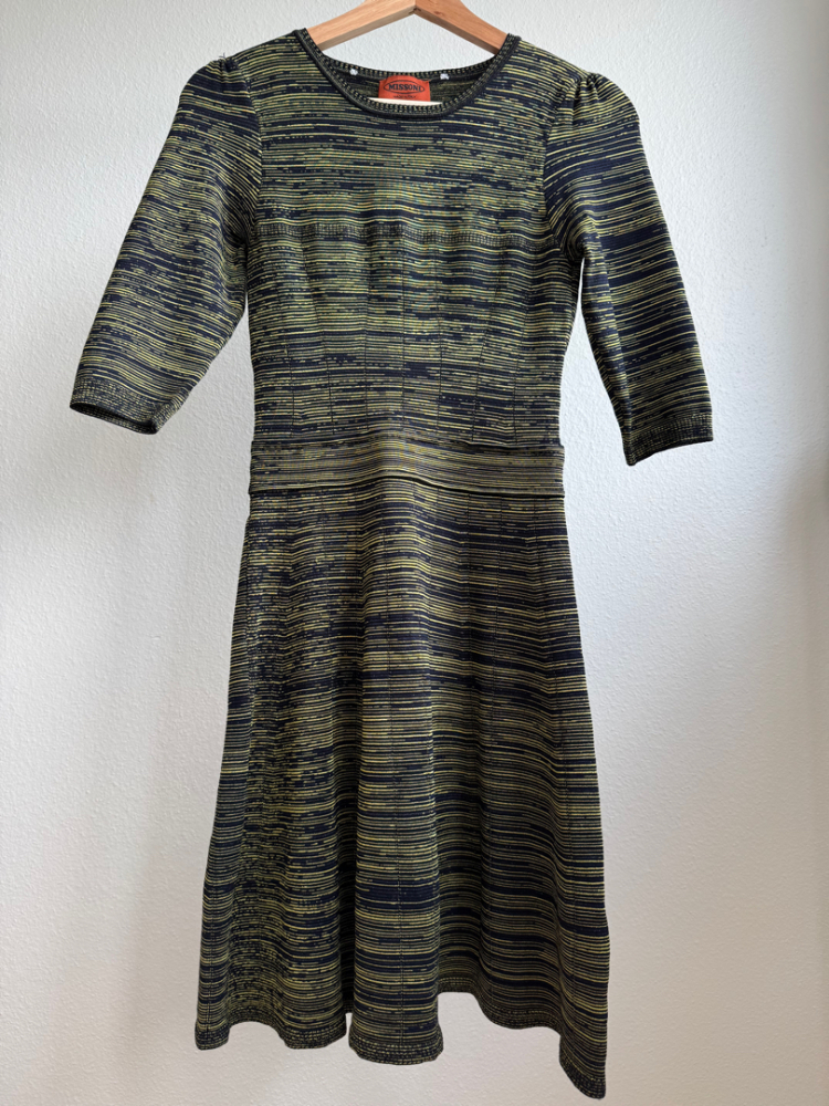 Missoni Robe à col amovible