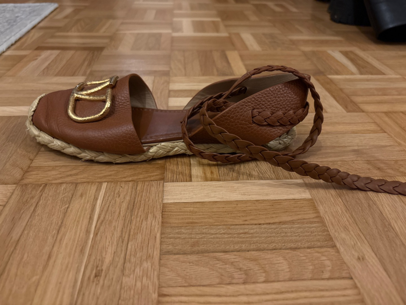 Valentino Sandales-espadrilles Valentino camel