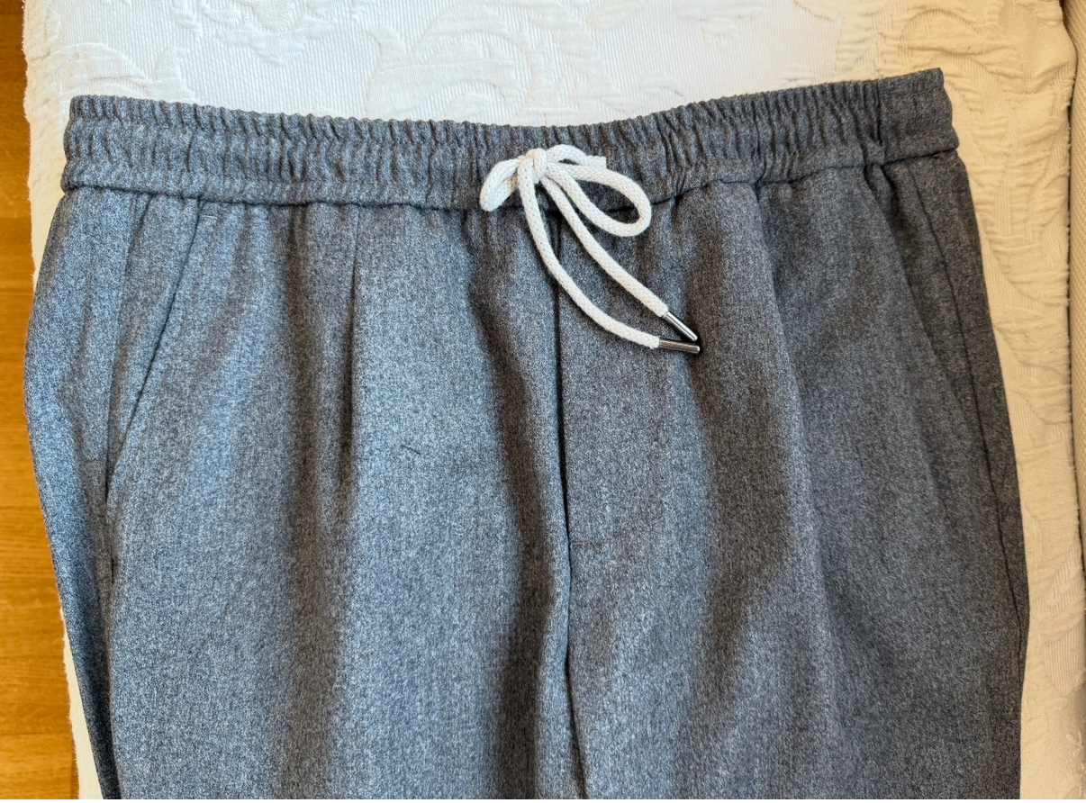 Boggi Wool flannel pants