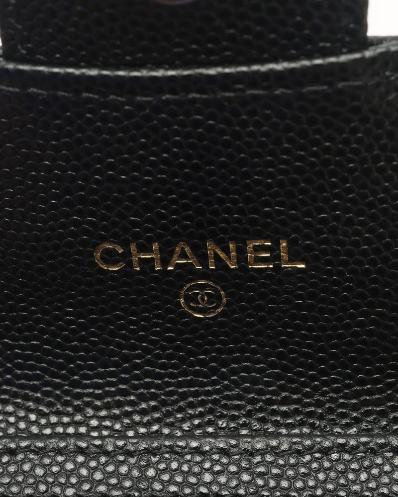 Chanel Caviar Mini Wallet On Chain Bag