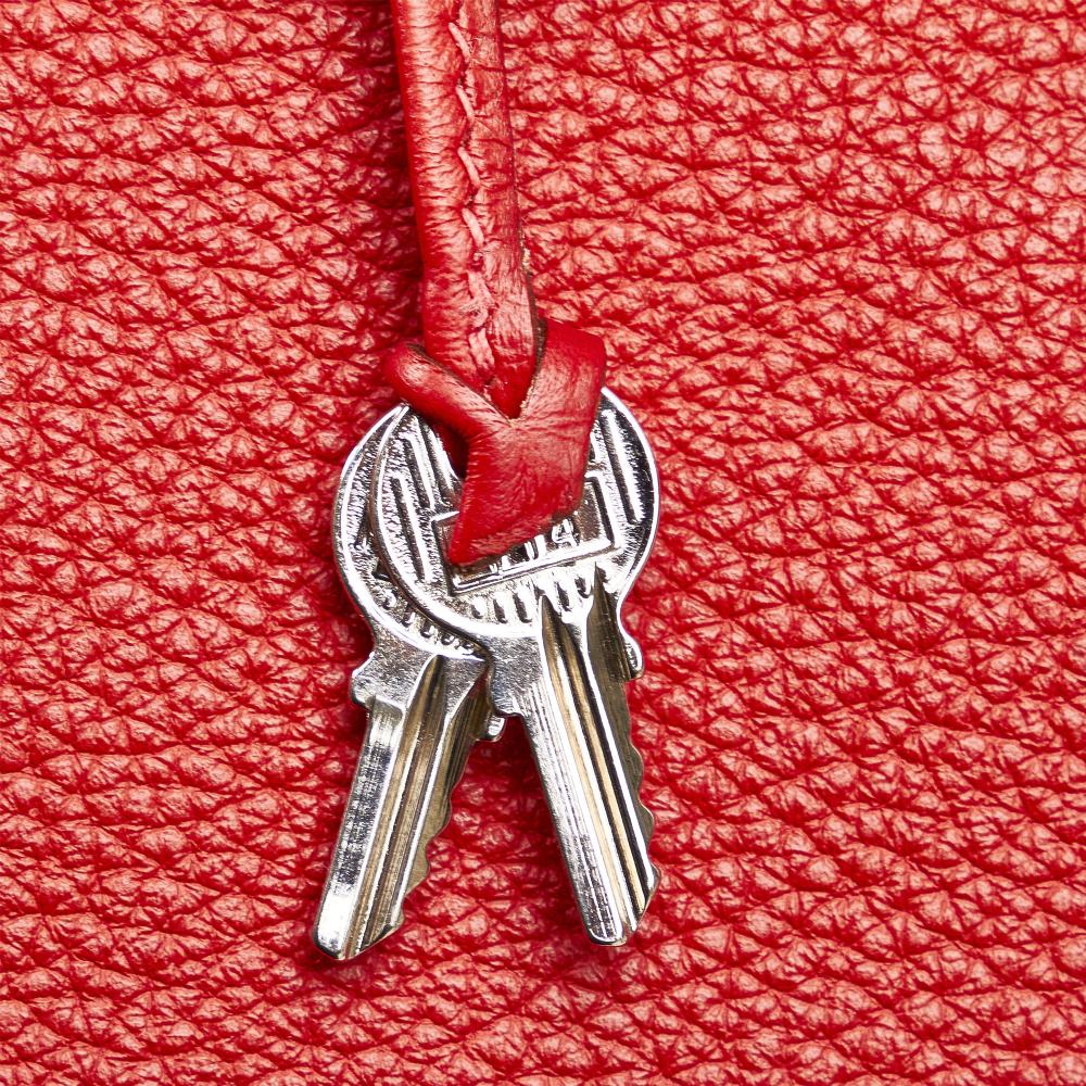 Hermès AB Hermès Red Calf Leather Togo Kelly 35 France