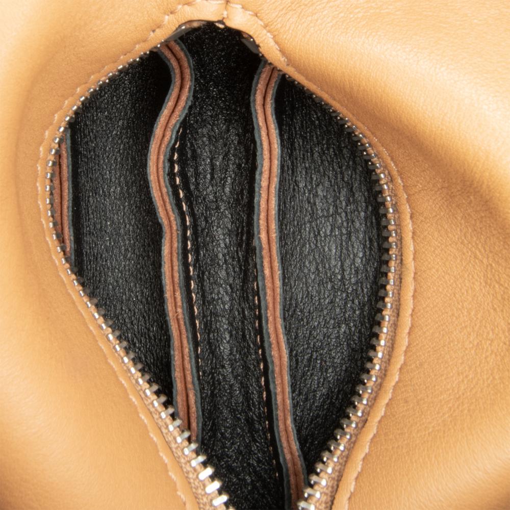 Loewe A LOEWE Brown Calf Leather Whale Pouch Spain