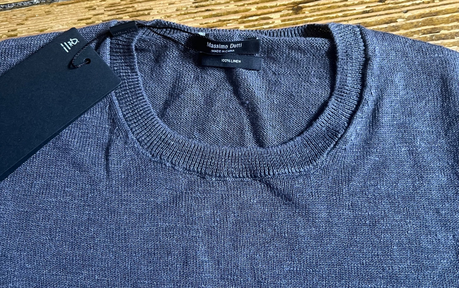 Massimo Dutti Pullover aus 100 % Leinen