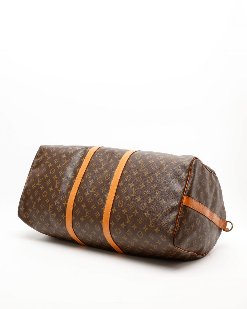 Louis Vuitton Monogram Keepall Bandoulière 60 Weekend Bag