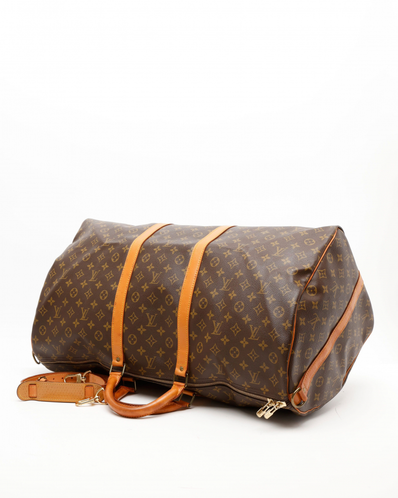 Louis Vuitton Monogram Keepall Bandoulière 60 Weekend Bag