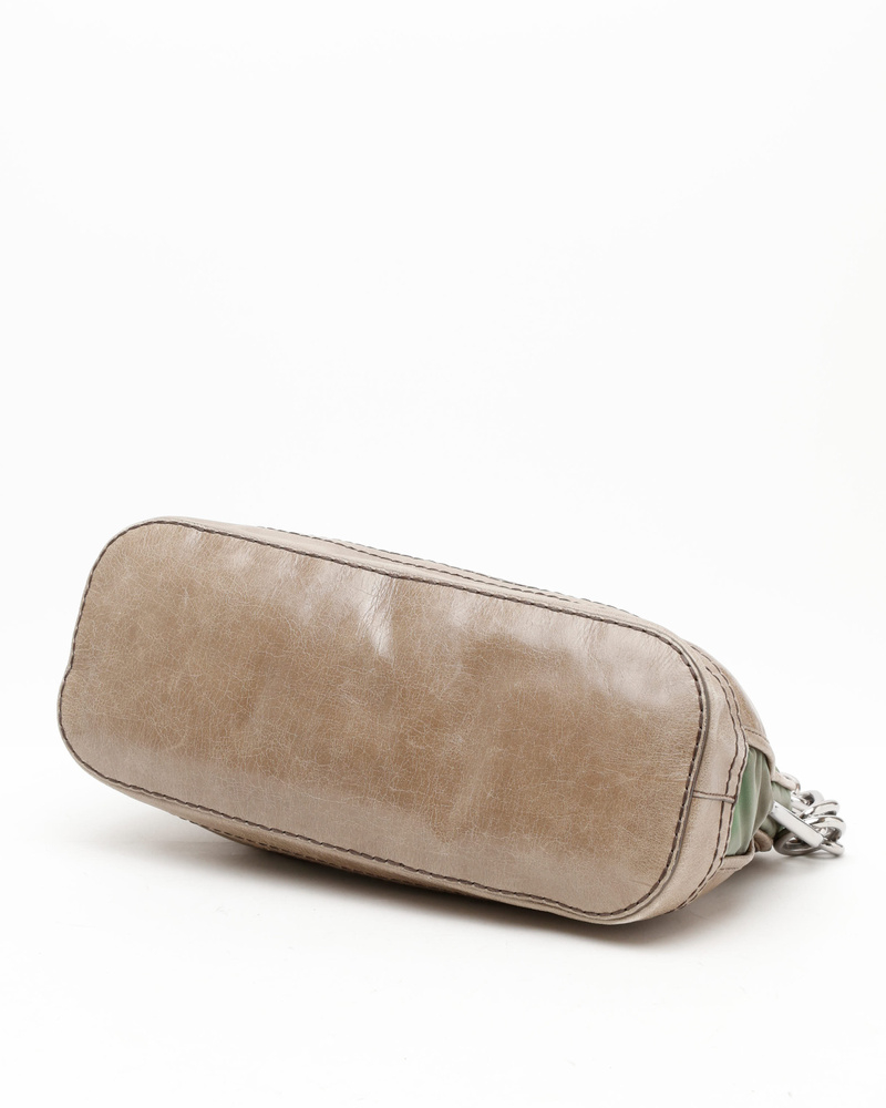 Prada Tessuto Chain Shoulder Bag