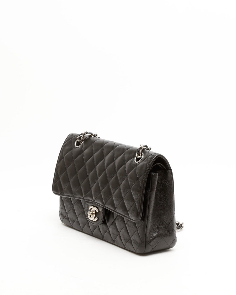 Chanel Classic Caviar Medium Double Flap Bag
