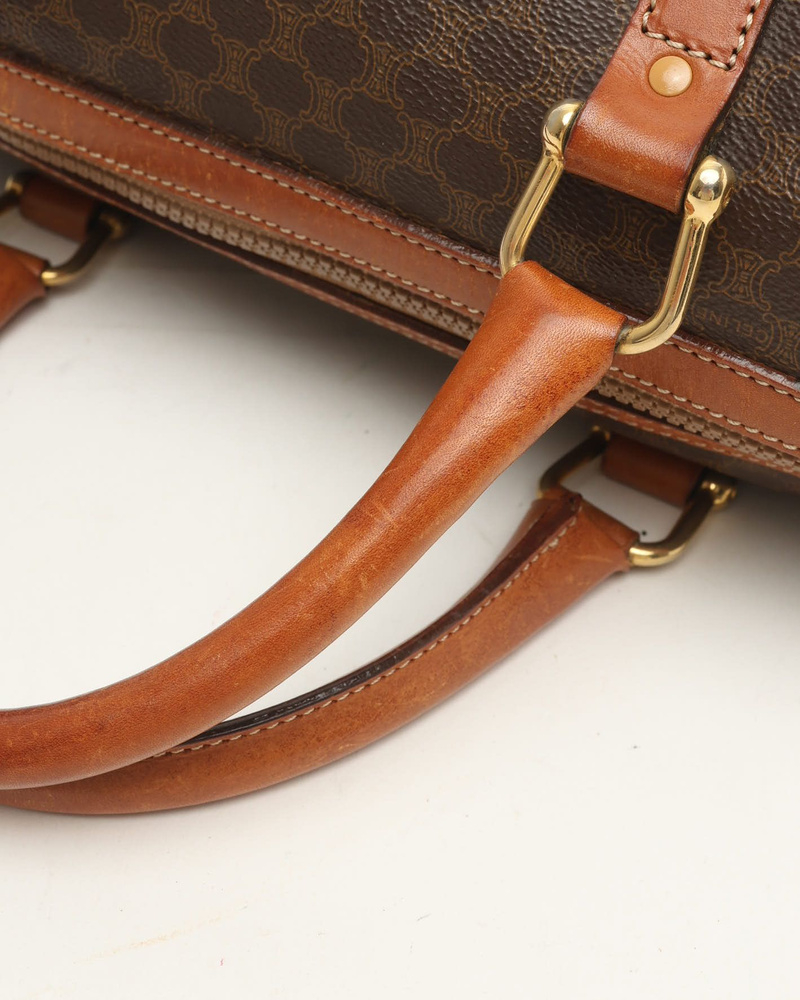 Celine Céline Macadam Boston Bag