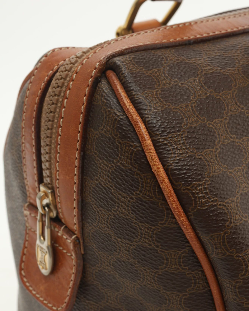 Celine Céline Macadam Boston Bag