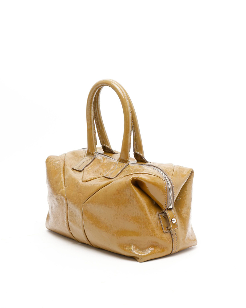 Saint Laurent Patent Y Boston Bag
