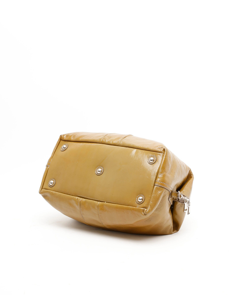 Saint Laurent Patent Y Boston Bag