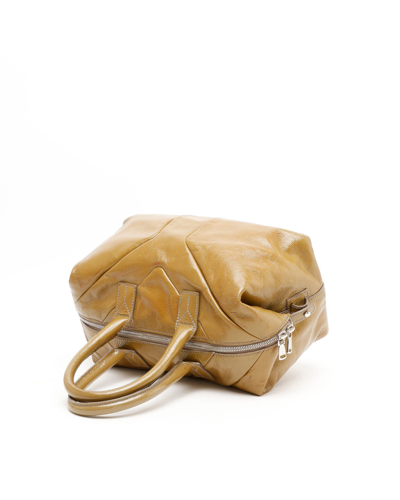 Saint Laurent Patent Y Boston Bag