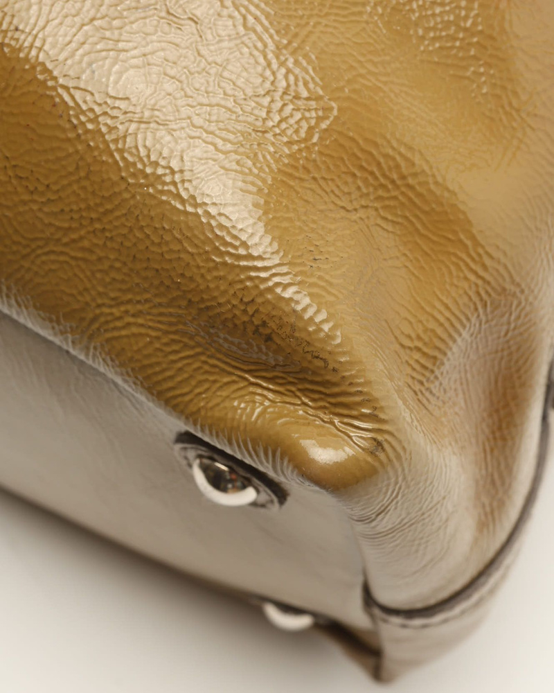 Saint Laurent Patent Y Boston Bag