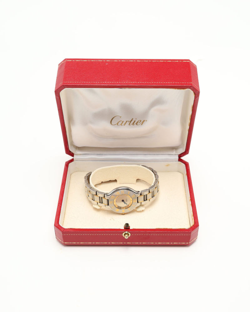Cartier 21 Must de Cartier 28mm Ref 1340 Watch