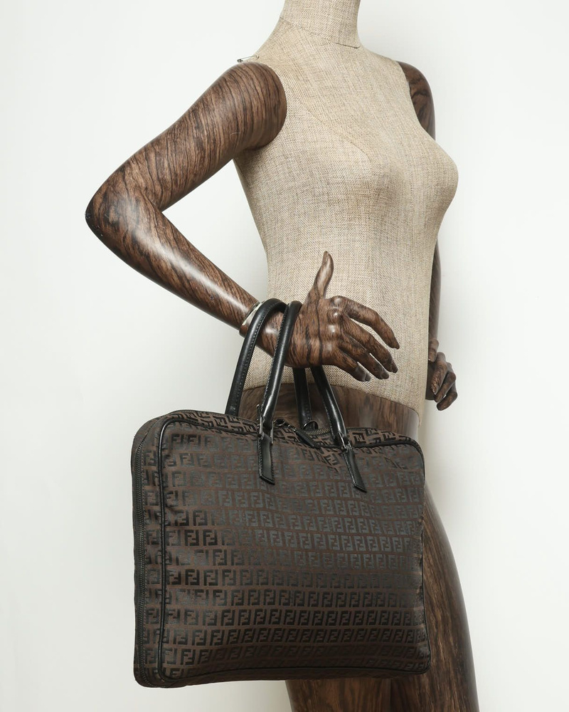 Fendi Zucchino Business Bag