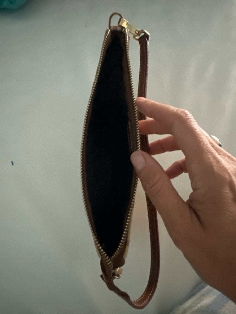 Burberry Clutch bag monogram/logo checkered patterned