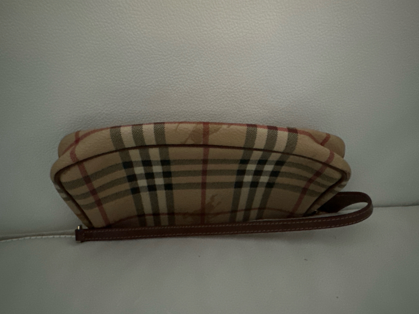 Burberry Clutch bag monogram/logo checkered patterned