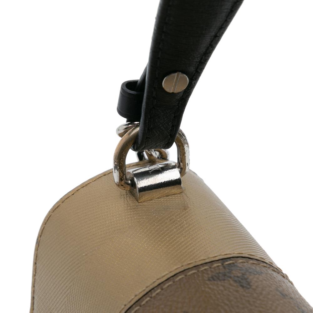 Louis Vuitton Limited Edition Calfskin and Monogram Reverse Studded Night Lights Twist MM