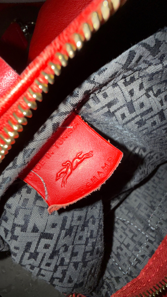 Longchamp Pliage en cuir