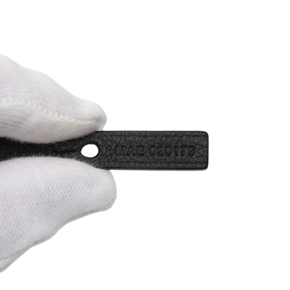 Goyard AB Goyard Black Coated Canvas Fabric Goyardine Reversible Anjou PM France